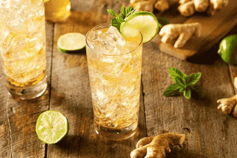 Rum And Ginger Ale