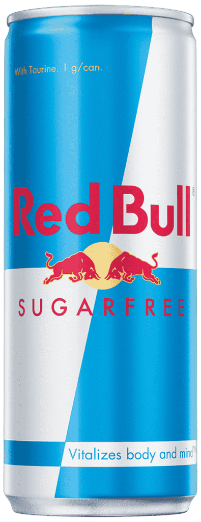 Red Bull with Taurine in Energy Drinks