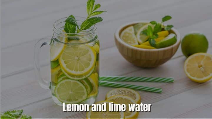 Lemon and lime water